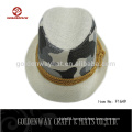 cheap straw fedora hats for promotion